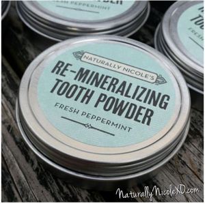 naturally nicole tooth powder open sky