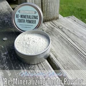 naturally nicole's tooth powder is loaded with aluminum