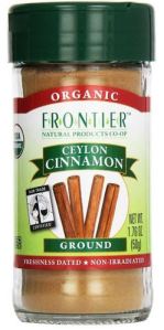 vani hari frontier organics cinnamon (caffeic acid)