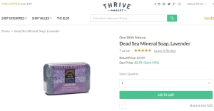 dead sea on thrive market contains carbon black