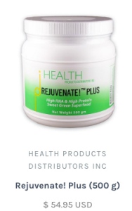 Rejuvenate Plus, from the Health Ranger store 