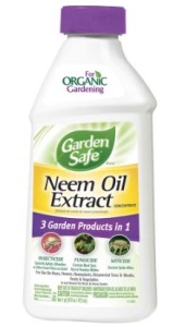 Pesticide (Neem Oil) sold by Lowes. 