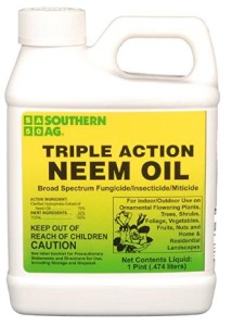 Pesticide (Neem Oil) sold by Lowes. 
