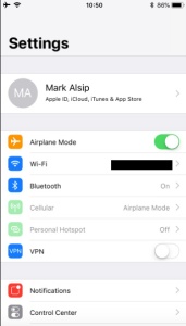 wifi settings for iphone